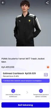 Halaman Produk aplikasi CashBaik Halaman Produk aplikasi CashBaik